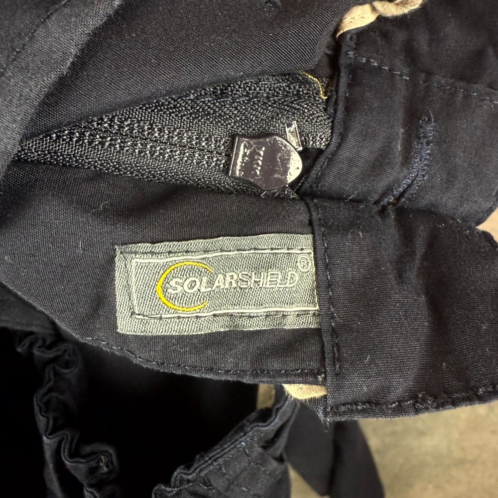 Craghoppers Kiwi Classic Pants Men 38S Black Cotton Cargo Pockets Hiking Outdoor - Picture 11 of 12